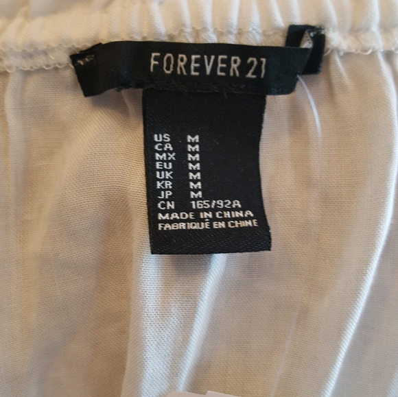 FOREVER 21 Off White Cream Blouse - Picture 8 of 8